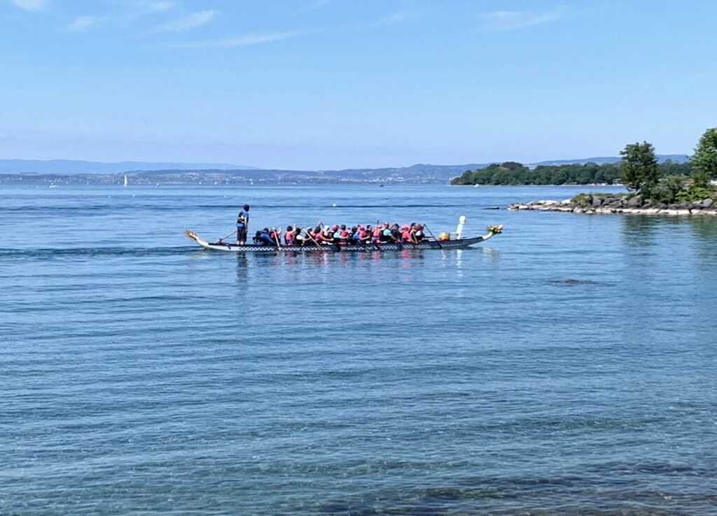 Rawing club on Lake Geneva - Domaine Les Cedres du Leman